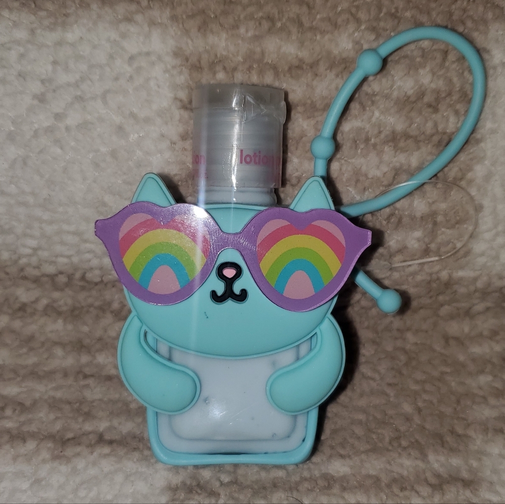 5 for $25 | NWOT Claire's Kitty with Sunglasses Holder and Scented Hand Lotion